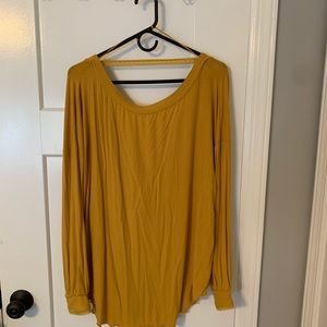 free people long sleeve top